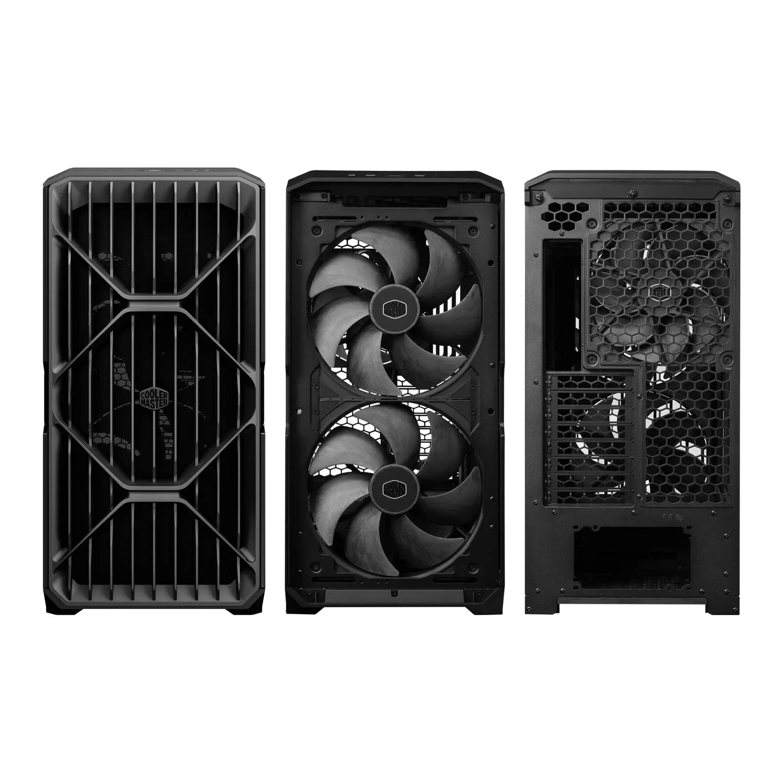Cooler Master HAF II 500, E-ATX, Vetro Temperato, 3 Ventole Mighty40 - Nero - immagine 6
