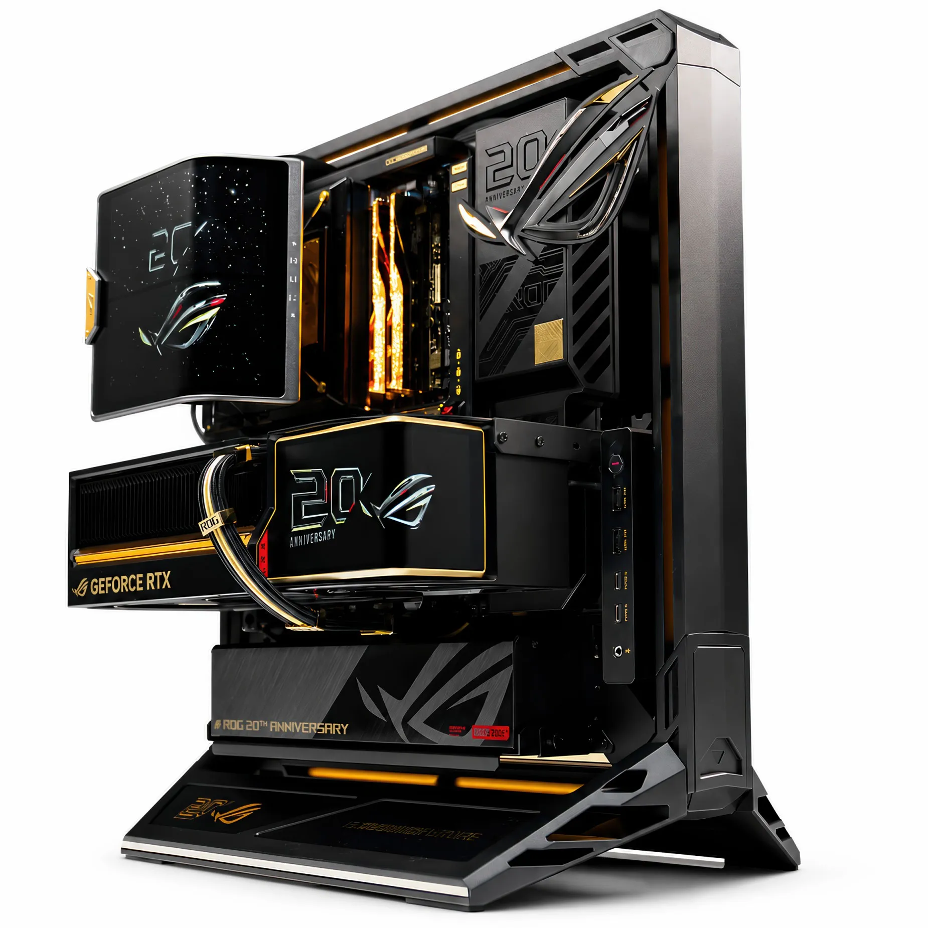 Asus ROG Edition 20 Gaming RIG - Ryzen 9 9950X3D2, RTX 5090, 64GB Ram, SSD 4TB