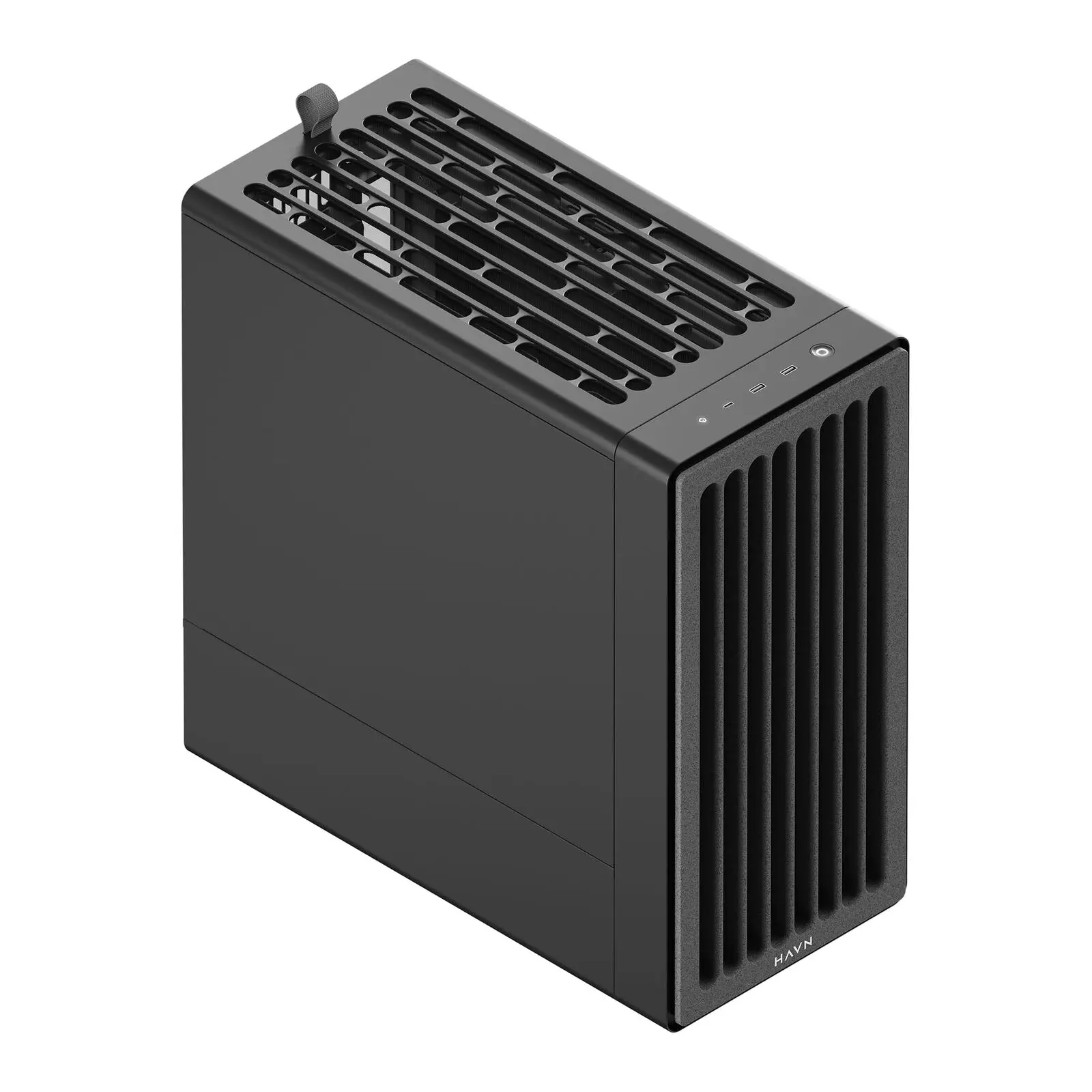 Havn BF 360 Flow Solid, E-ATX, Pannello Laterale Chiuso - Nero - immagine 3