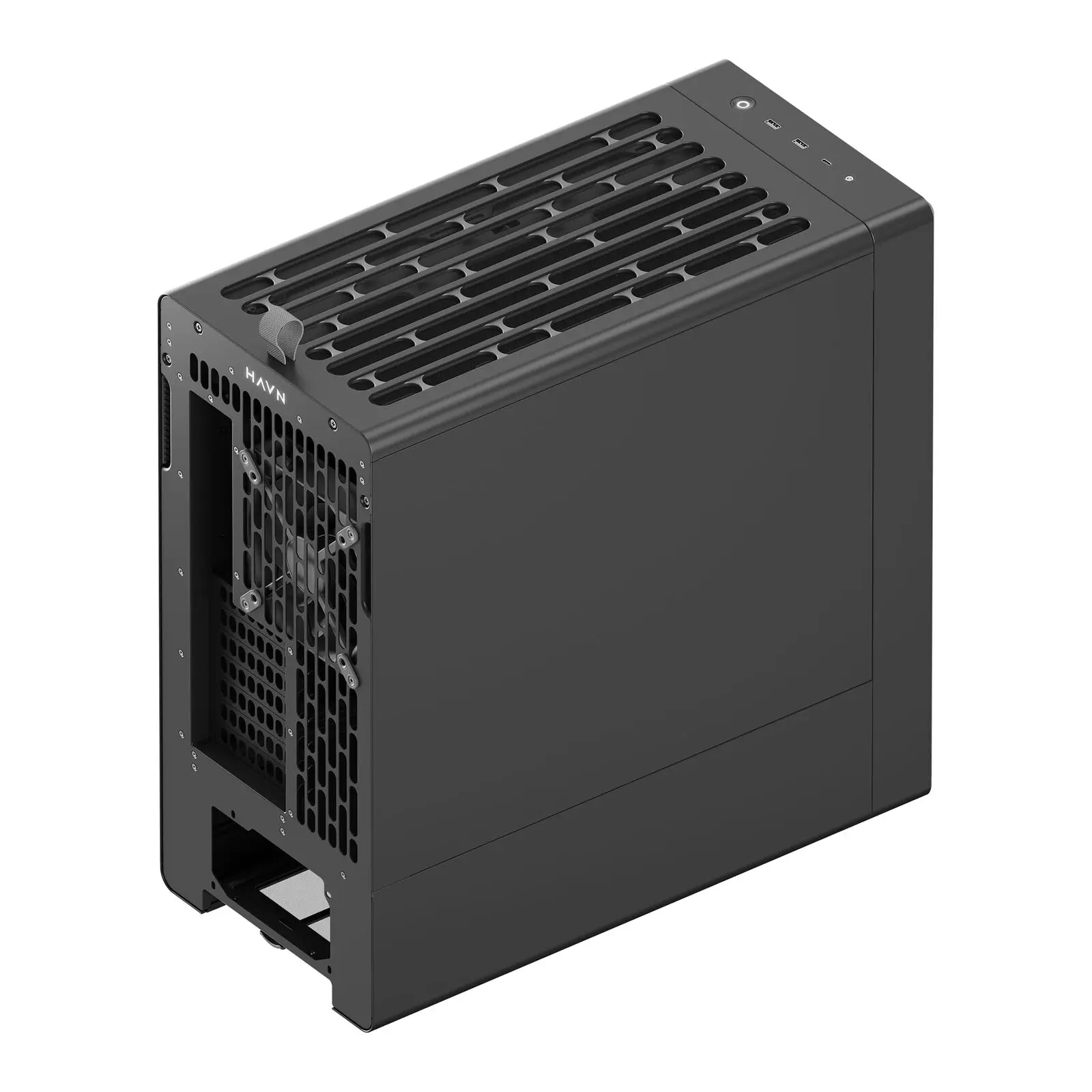 Havn BF 360 Flow Solid, E-ATX, Pannello Laterale Chiuso - Nero - immagine 5