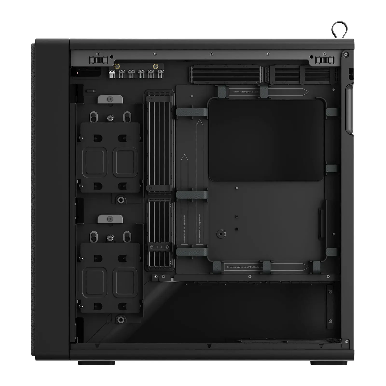 Havn BF 360 Flow Solid, E-ATX, Pannello Laterale Chiuso - Nero - immagine 7