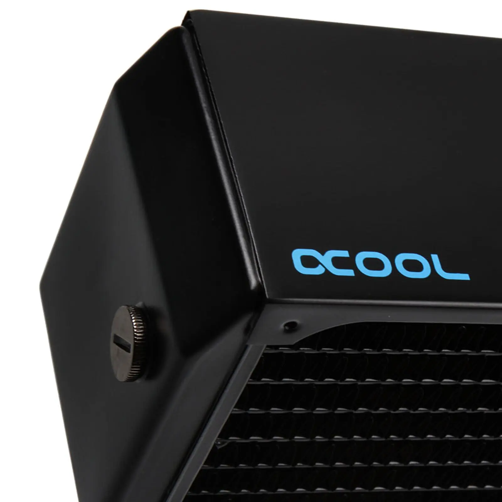 Alphacool NexXxoS Monsta Radiator 10 FPI 360mm - Radiatore Multipass in Rame Nero - immagine 4