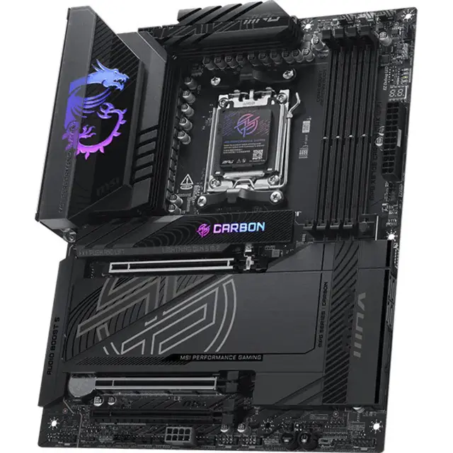 MSI MPG X870E CARBON MAX WiFi - Socket AM5, DDR5 - immagine 3