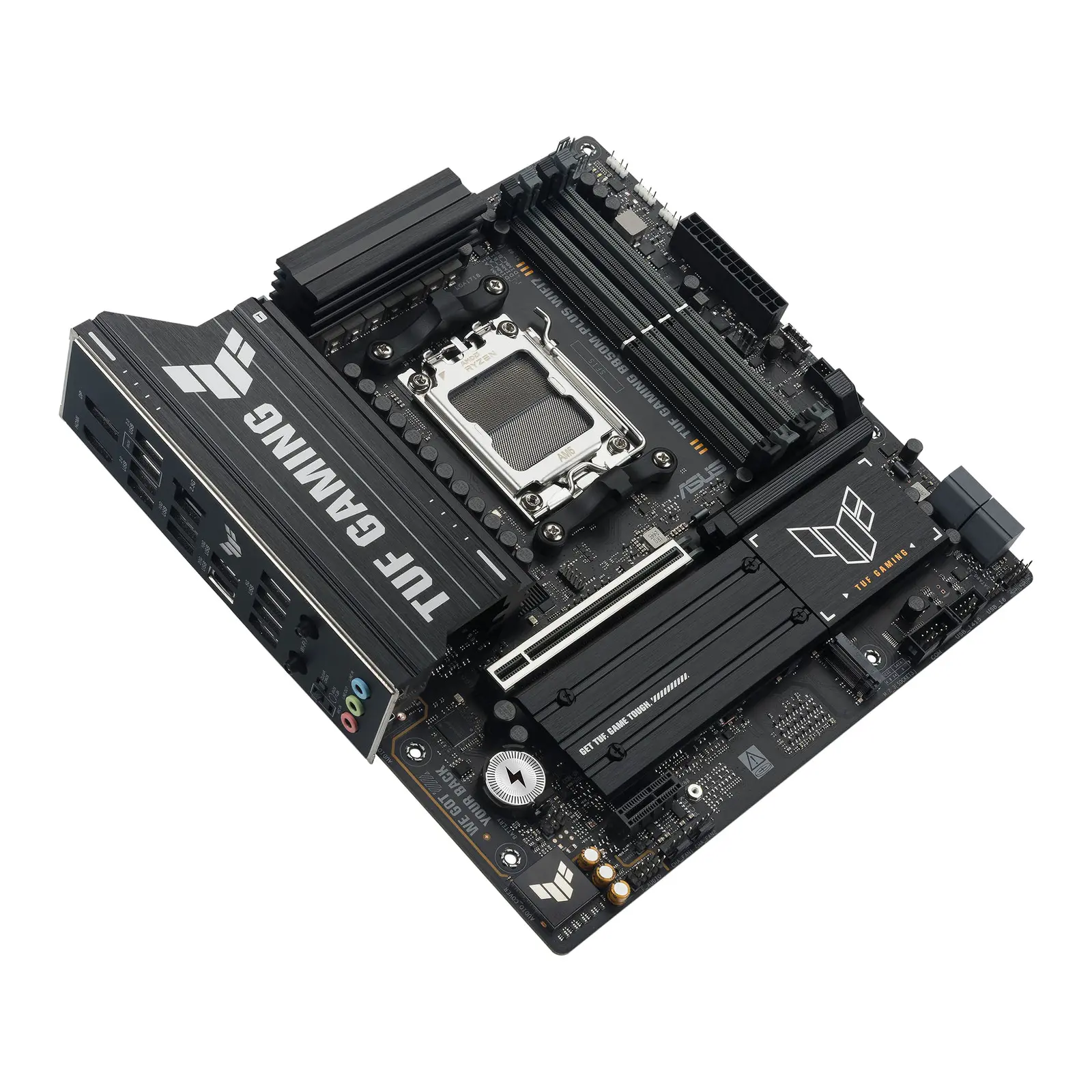 Asus TUF Gaming B850M-PLUS WiFi7 - Scheda Madre Micro-ATX AM5 DDR5 PCIe 5.0 WiFi 7 - immagine 3