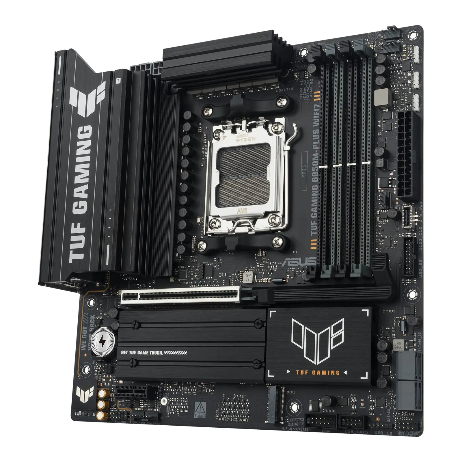 Asus TUF Gaming B850M-PLUS WiFi7 - Scheda Madre Micro-ATX AM5 DDR5 PCIe 5.0 WiFi 7 - immagine 5