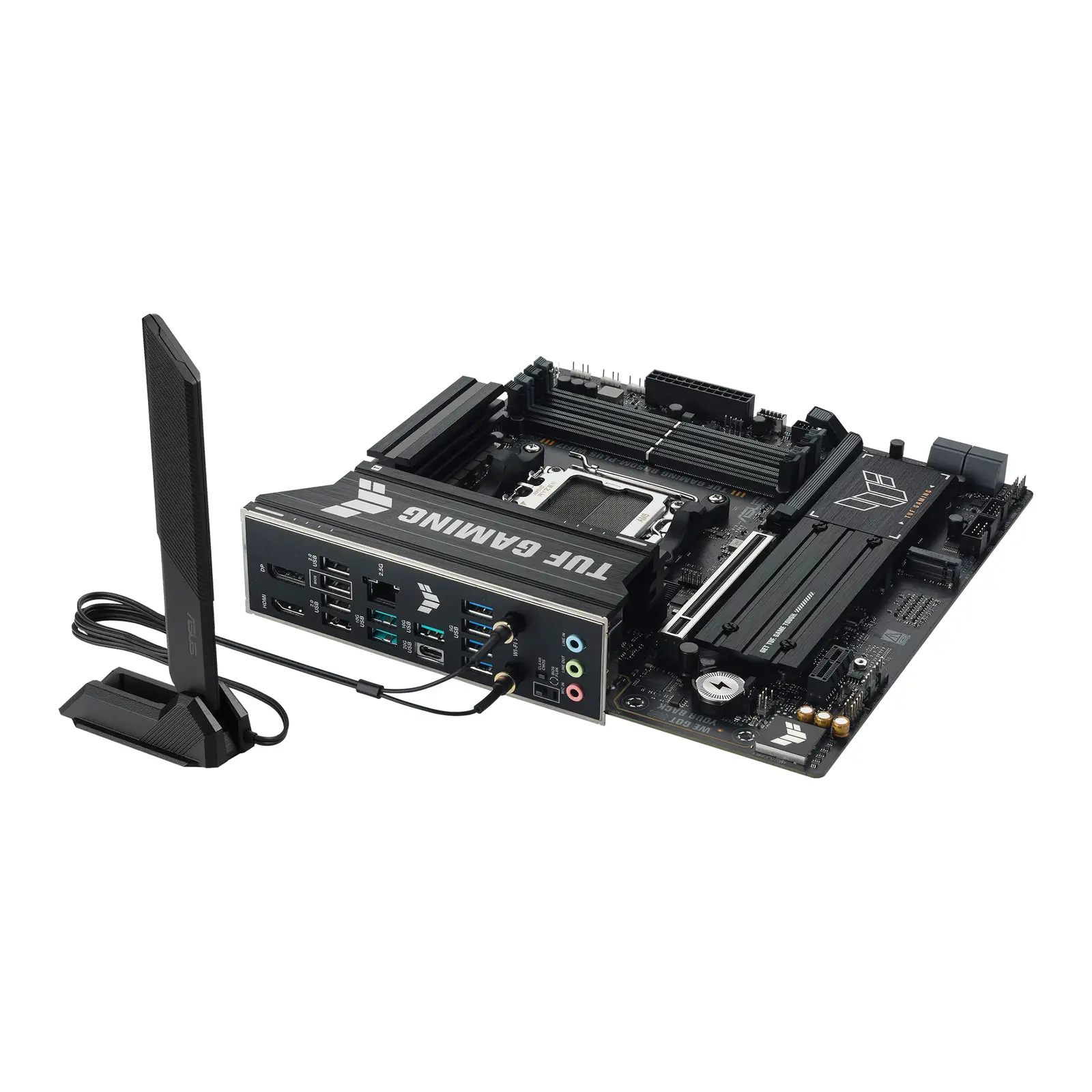Asus TUF Gaming B850M-PLUS WiFi7 - Scheda Madre Micro-ATX AM5 DDR5 PCIe 5.0 WiFi 7 - immagine 7