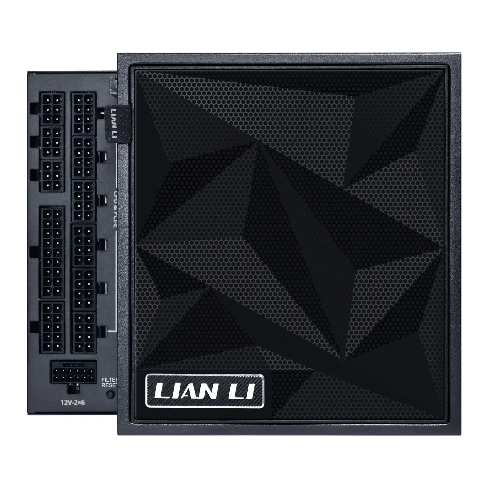 Lian Li EDGE Platinum V2 80 PLUS Platinum + EDGE Hub ADV - ATX 3.1 - 1350 Watt, Nero - immagine 2