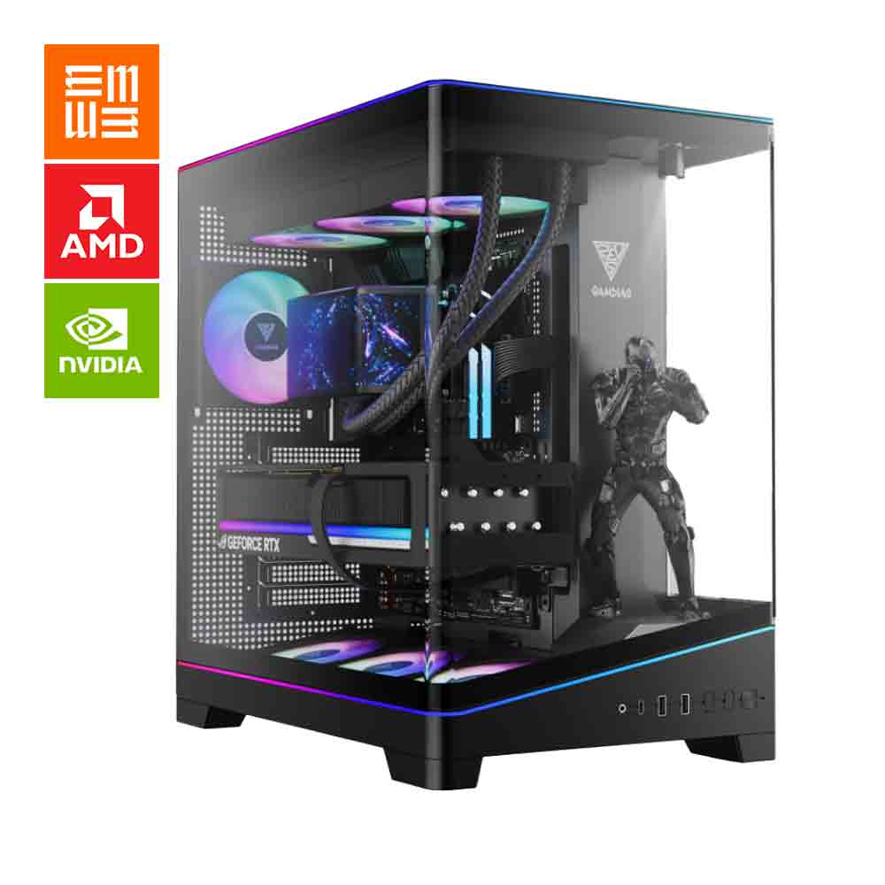 PROJECT ELEVEN // ATLAS VISION – PC GAMING RYZEN 7 9850X3D + RTX 5070 TI | ELEVEN PC GAMING